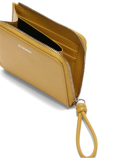 Light yellow calf wallet JIL SANDER | J07VL0004P5354741